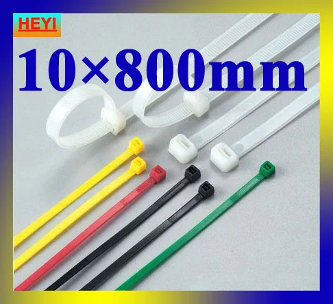 

100pcs 10mm*800mm Nylon cable ties for boat vessel with Marine non-metal tie