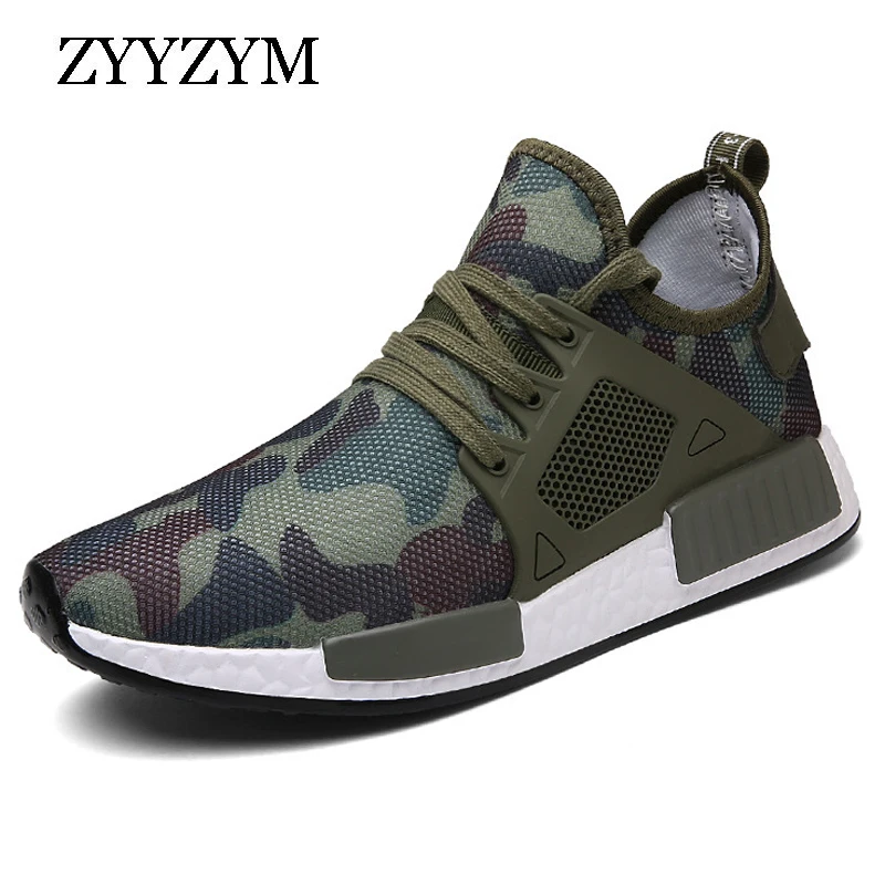 

ZYYZYM Men Sneakers Camouflage 2021 New Trainers Zapatillas Deportivas Hombre Breathable Men Casual Shoes Plus Size 39-48