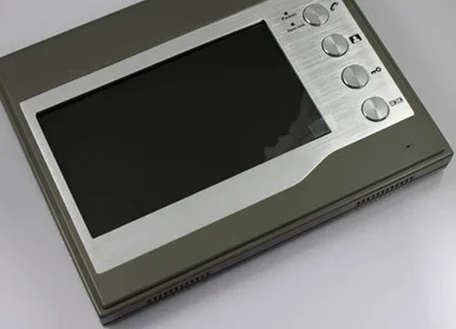 Домашняя система видеонаблюдения ZHUDELE 7-дюймовый цветной TFT ЖК-видеодомофон