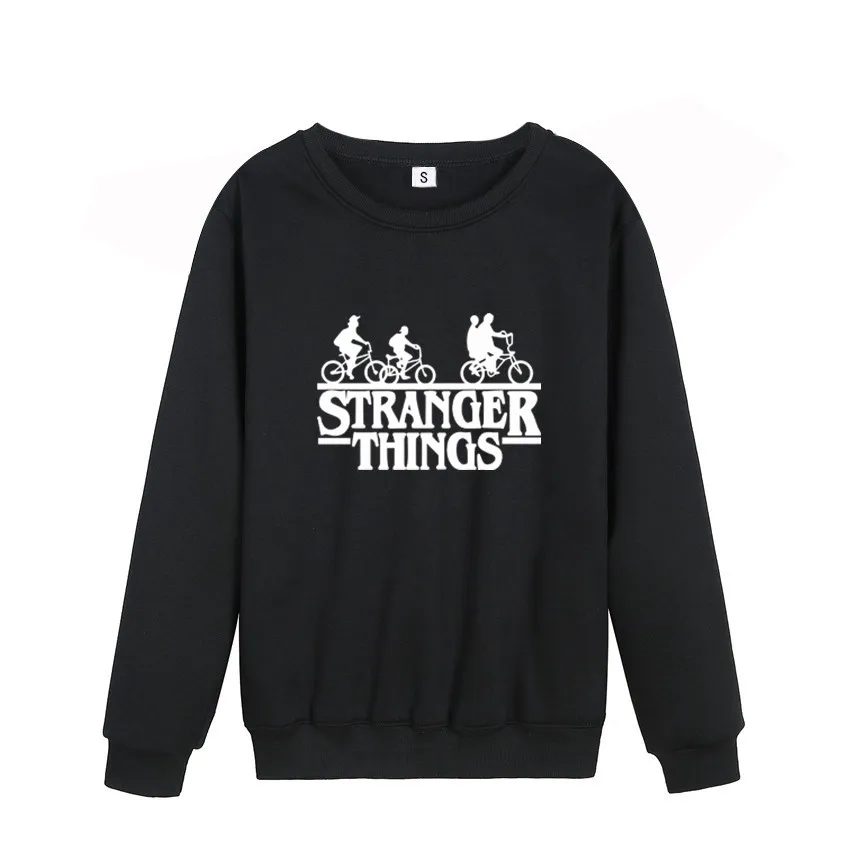 Толстовка с капюшоном Stranger Things хлопковая толстовка принтом для мужчин и женщин