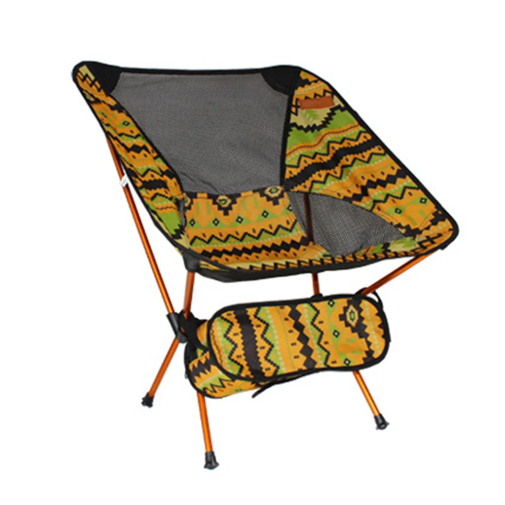 Outdoor Folding Casual Lounge Chair Portable Collapsible for Fishing Camping Traveling Bivouac Garden Beach | Спорт и развлечения