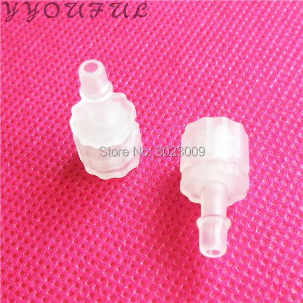 5 pairs Plastic ink tube connector for Seiko 510 1020 PQ512 Starfire 1024 printhead pipe plug fittings male female clips | Компьютеры и