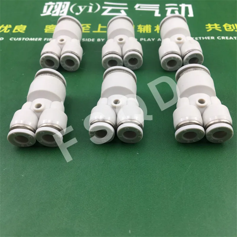 APW6 4 APW8 6 APW10 8 APW12 10 Airtac y образные редукционные тройники|Пневматические компоненты|