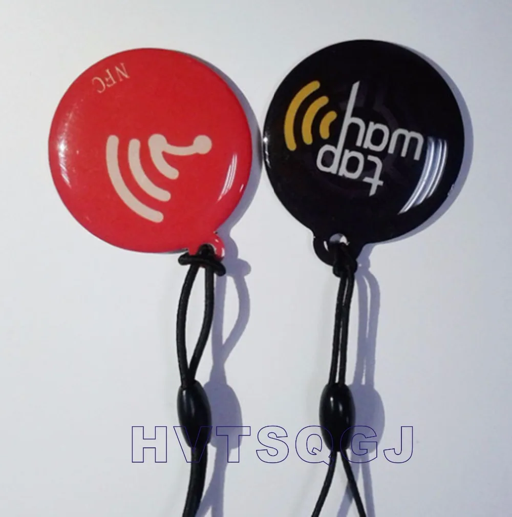 

2000pcs Free shipping 504bytes epoxy nfc tag with 13.56mhz frequency can put NFC 215 chip inside