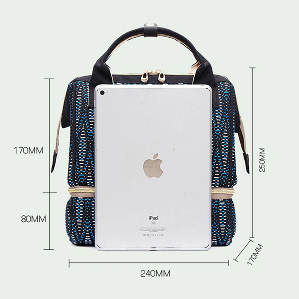 Сумка для подгузников рюкзак мамы вместительные будущих мам подгузник сумка