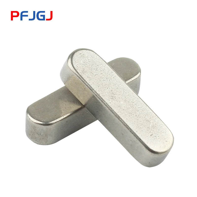 Peng Fa M3 M4 M5 M6 304 нержавеющая сталь закругленные Угловые Плоские Шпильки для ключей Квадратные Стальные полукруглые плоские шпильки типа А