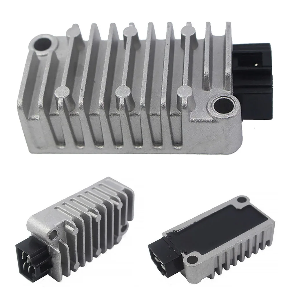 Мотоцикл 4 Pin 12 V Прочный Алюминиевый Регулятор Двигателя напряжения для