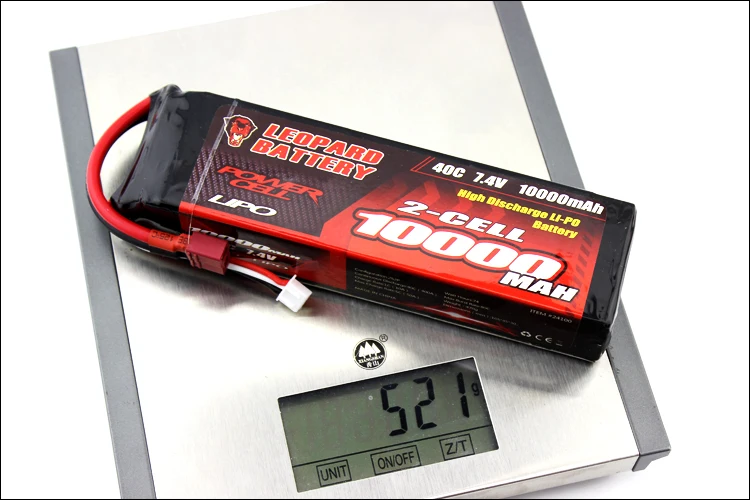 2 шт. леопардовая Lipo батарея 2S 10000 мАч 7 4 В Аккумулятор 50C для TRAXXAS X MAXX SPARTAN DCB M41/ARRMA