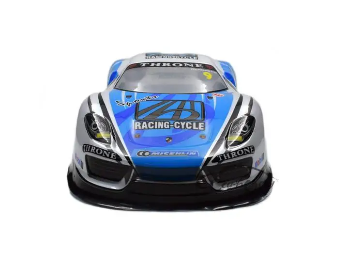 Ewellselling 1/10 ПВХ Окрашенный корпус кузова для RC Hobby гоночный автомобиль (размер 430x185