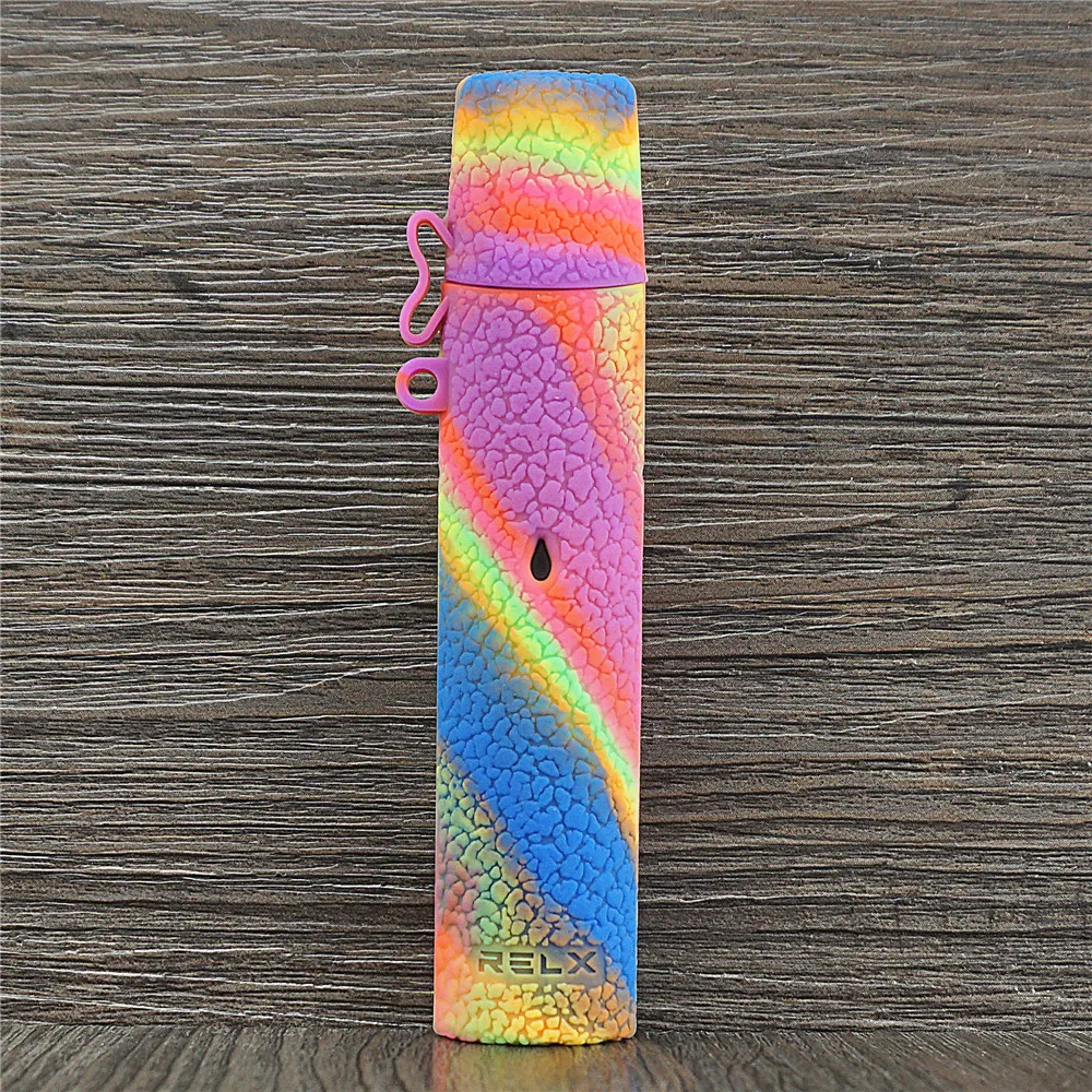 Текстурный чехол для Vape отдохнуть Pod силиконовый кожного покрова рукава