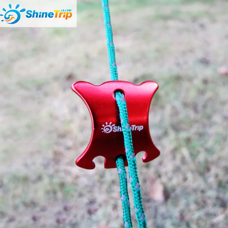 6 шт Кемпинг палатки веревки пряжки Открытый Туризм затягивание крюк веревка