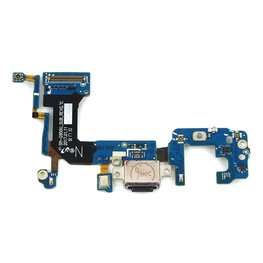 Зарядный порт док станция USB разъем гибкий кабель для Samsung Galaxy S8 G950U зарядное