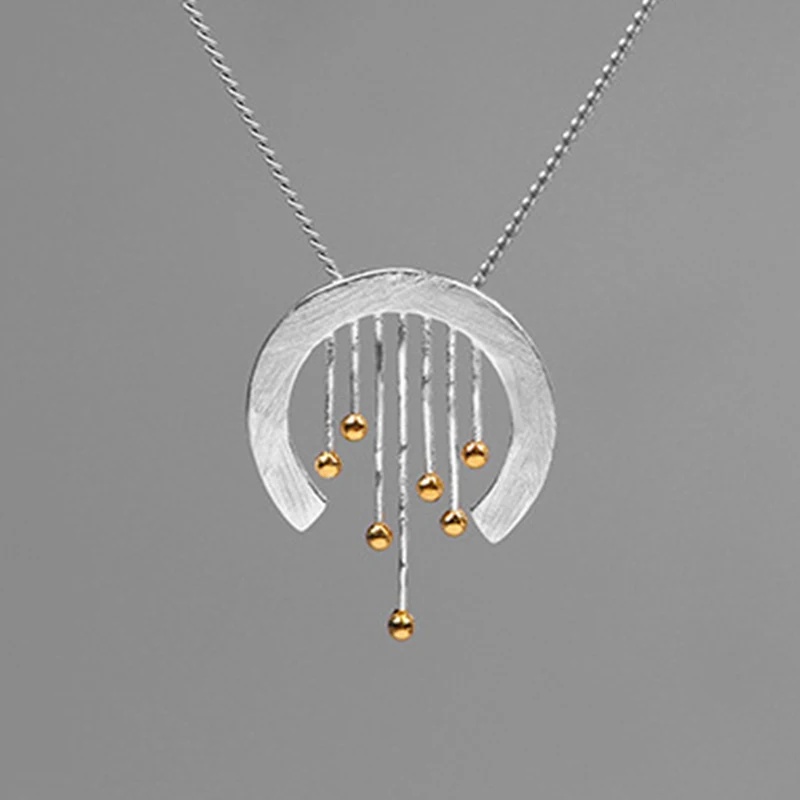 Lotus весело момент реального 925 пробы серебро Творческий Fine Jewelry Восточный элемент
