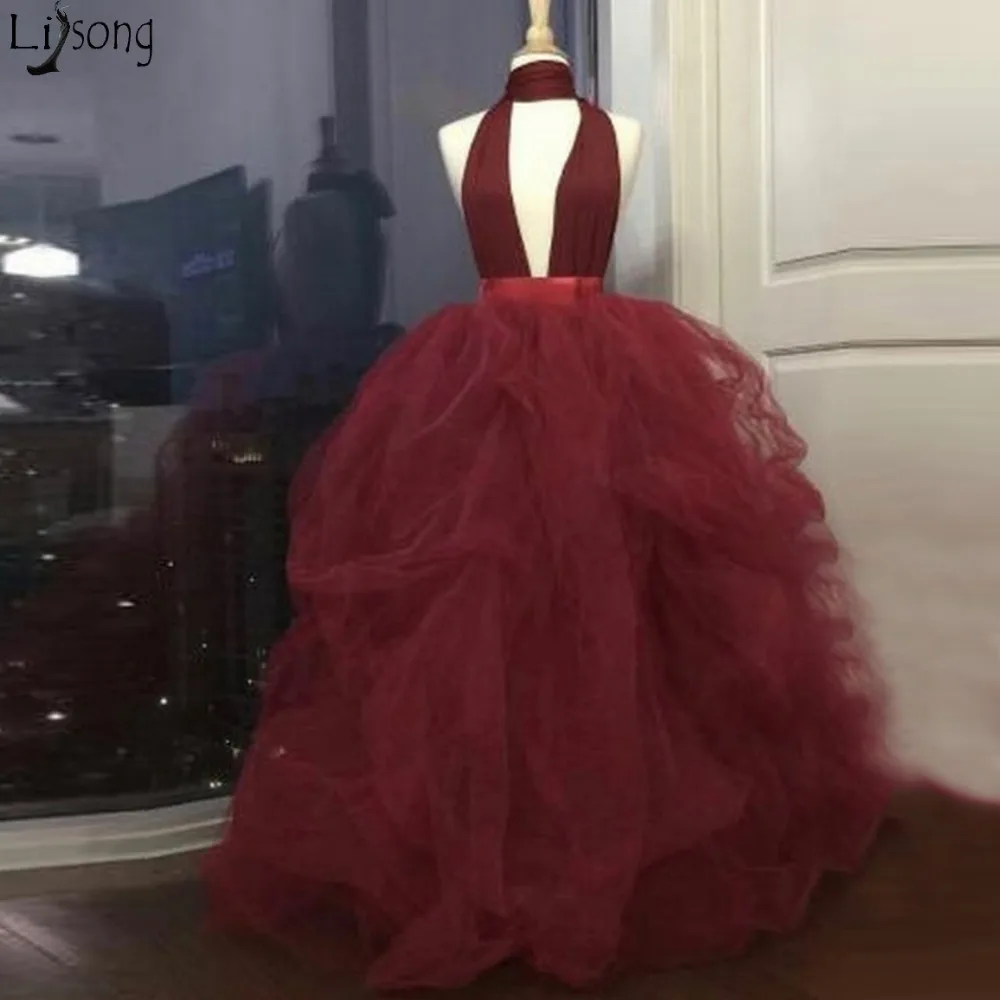 Бордовое бальное платье платья для выпускного вечера пикантное длинное вечернее