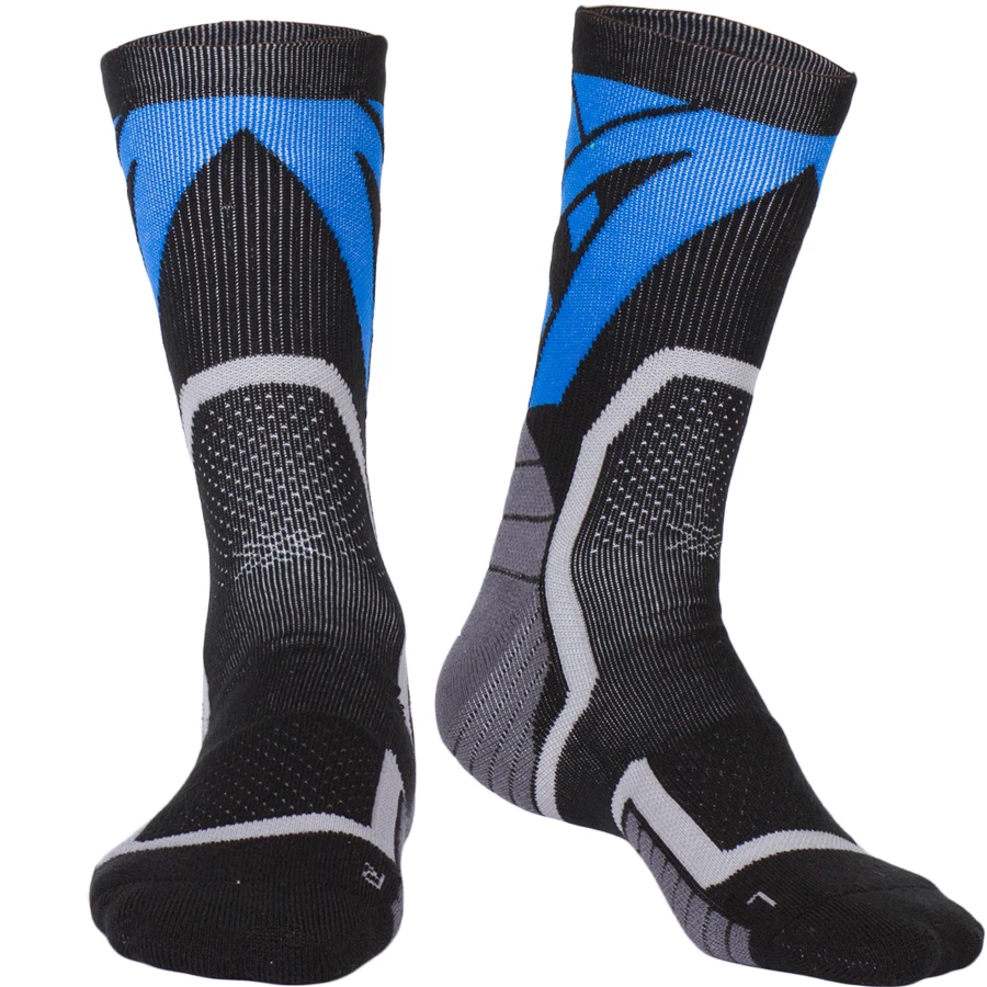 3 Pairs New Colorful Unisex Male Female Professional Outdoor Sports Basketball Thick Bottom Long Towel Socks Free size for Women |