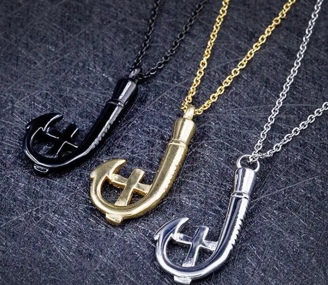 Выберите цвет из нержавеющей стали крест рыба крючок ожерелье памятная Кремация