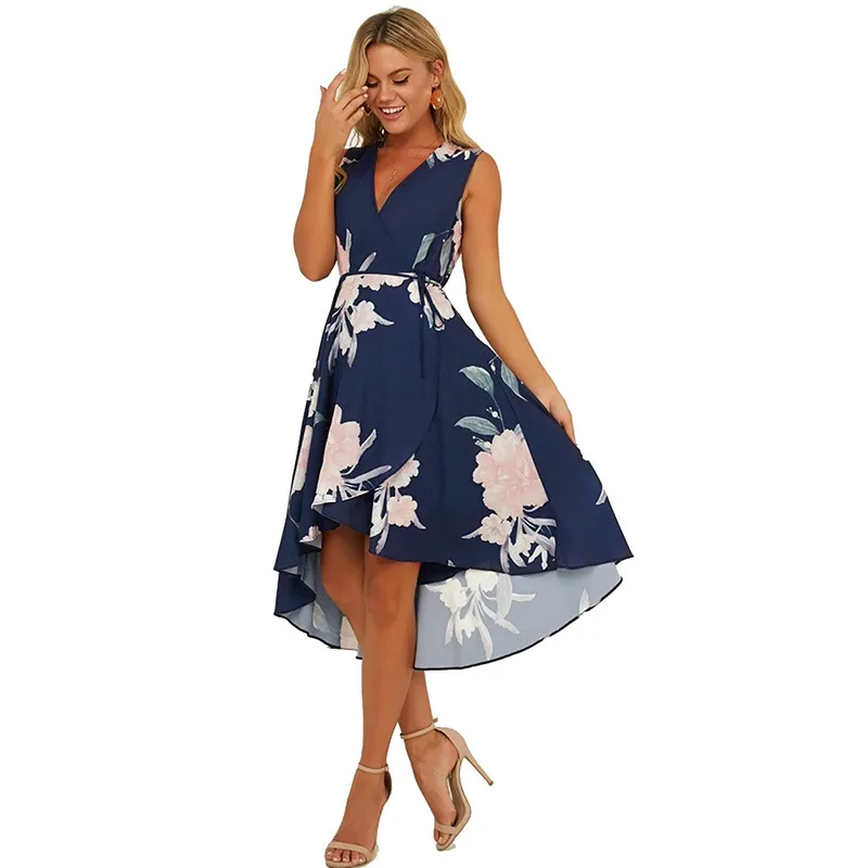 Лето 2019 новые европейские и американские платья Aliexpress Горячая Распродажа Мода v