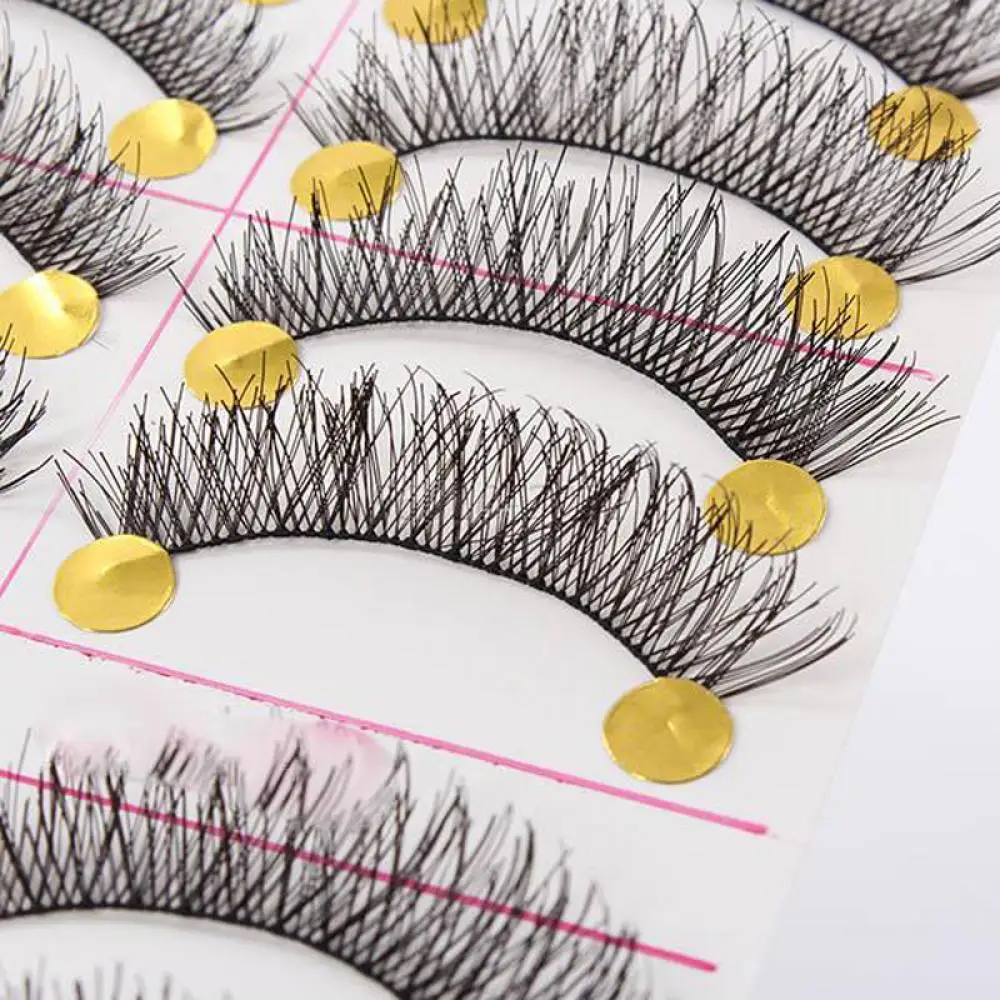 10 пар новинка классический Макияж Красота накладные ресницы наращивание