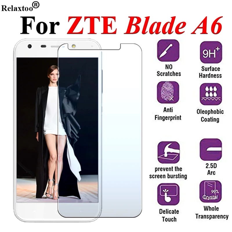 Защита экрана для ZTE Blade A6 Tremp закаленное защитное стекло Bladea6 6A 6 9H Защитная пленка