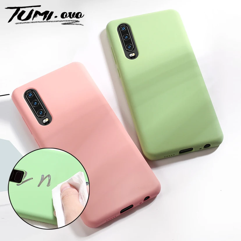 Оригинальные чехлы из жидкого силикона для Huawei P10 Plus P20 Lite 2019 P30 Pro Nova 3 3e 3i 2s 4 5 5i Mate 10
