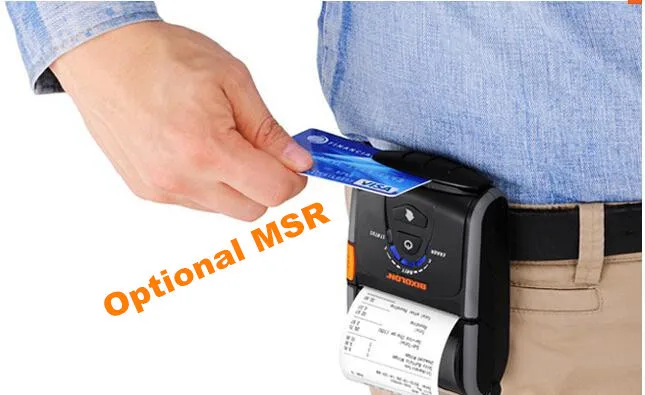 SPP R200III BIXOLON Мобильный bluetooth Портативный чековый принтер 2''|printer display|bluetooth thermal