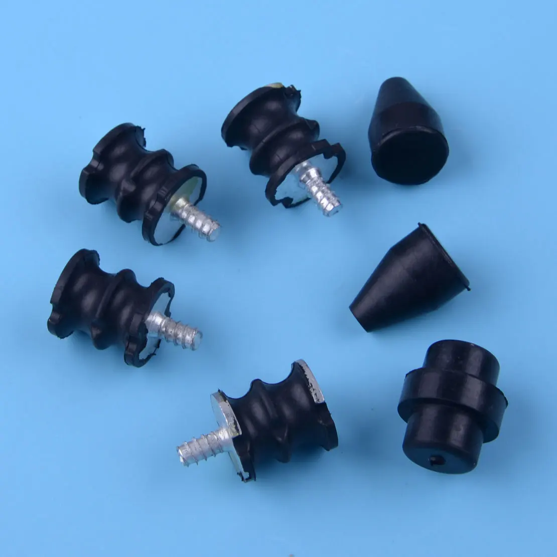 LETAOSK 7 шт. резиновая Передняя ручка изолятор буфера ударное крепление набор