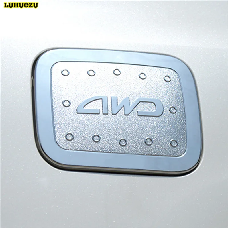 Luhuezu хромированная крышка топливного бака для Toyota Land Cruiser 200 LC200 аксессуары 2008-2017 |