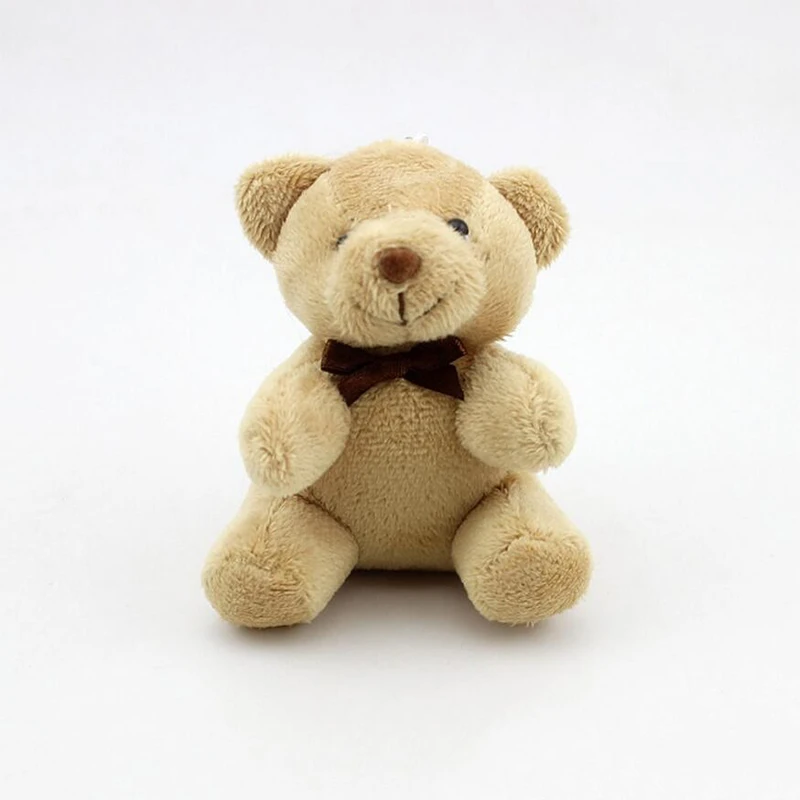 Детские мягкие игрушки Животные пушистый Мишка 8 см Popobe милая сумка в виде