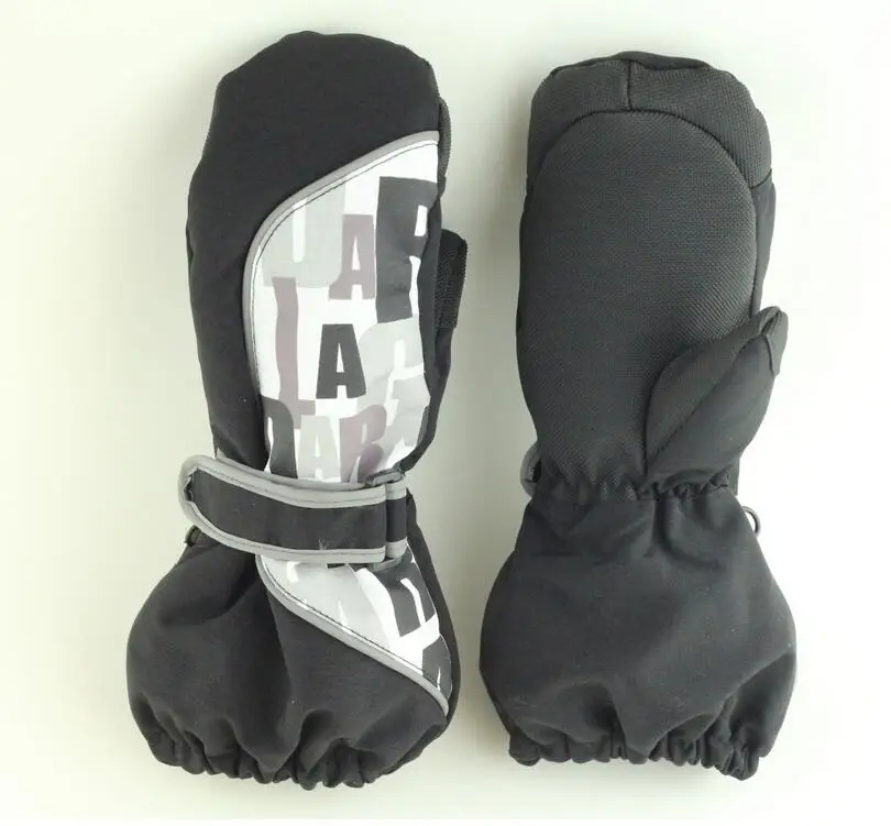 Перчатки детские зимние теплые ветрозащитные для мальчиков и девочек 3-15 лет