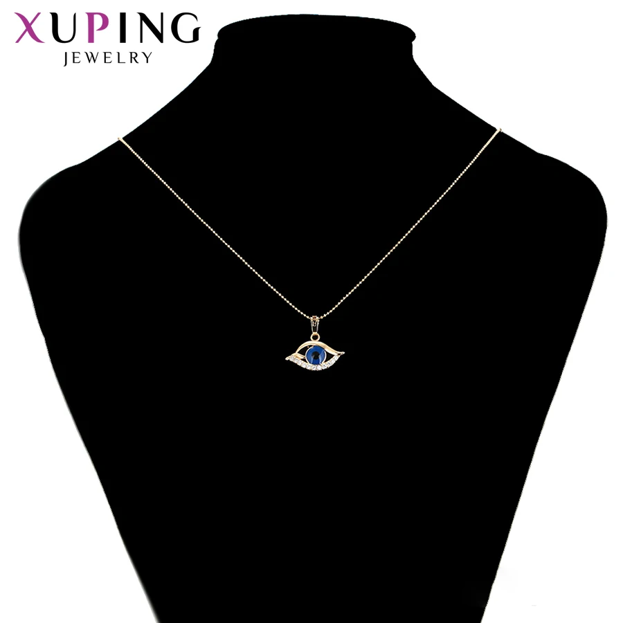 Xuping Fashion Classic Eye Shape Pendants Gold Color Plated Jewelry for Women Mother's Day Gifts S95 7-33907 | Украшения и