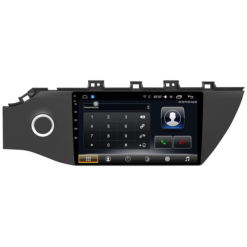 Автомобильный 9-дюймовый dvd-плеер для Kia RIO K2 2016 2017 с gps-навигацией мультимедийным