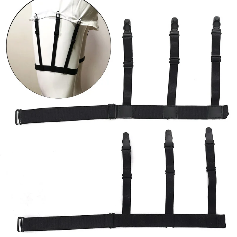 Специальный ремень для рубашки крепится на бедрах не скользит и дает рубашке