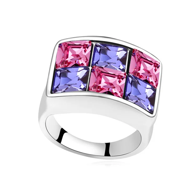 Кольцо-макси с кристаллами Swarovski для мужчин и женщин | Украшения аксессуары