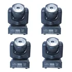 4 шт.лот, высокое качество, 60 Вт, светодиодная движущаяся головка, RGBW, 4 в 1, луч, LED dmx 512, управление, мини, диджейские подвижные головки