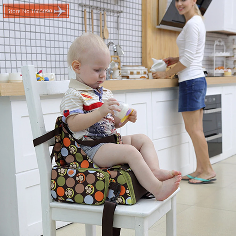Сумка для подгузников COLORLAND портативное детское кресло кормления сиденье модная