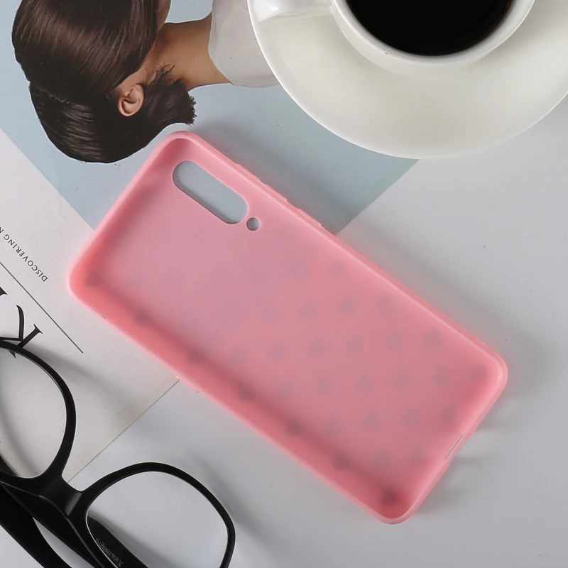 Милый черный розовый любящее сердце чехол для Oppo A7 A5s A3 A3s A5 Рено R11 R11s R7 R7s R9 R9s плюс