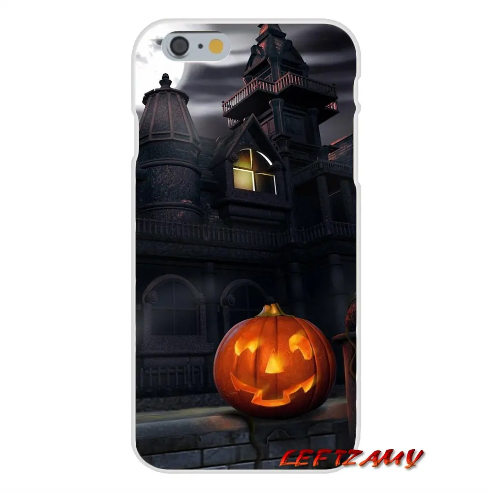 Для samsung Galaxy A3 A5 A7 J1 J2 J3 J5 J7 2015 2016 2017 и надписью &quotHappy Halloween&quot ткани тыква аксессуары
