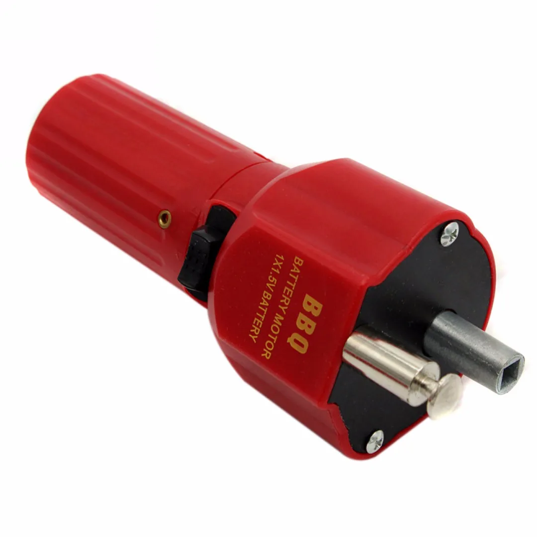 dc 1 5v bbq rotisserie battery motor electric roast bracket grill outdoor picnic bbq motor new free global shipping