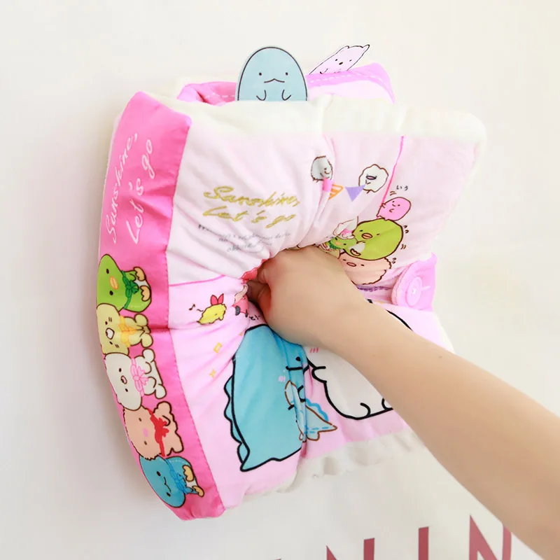 Кит Sumikkogurashi 32x25x16 см подушка для чтения детские игрушки подарки на день рождения |