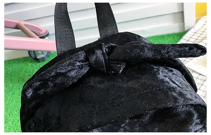 Miyahouse бархатные рюкзаки женский милый рюкзак Hairball высокого качества Женский портативный дорожный рюкзак для молодых девушек школьная сумка