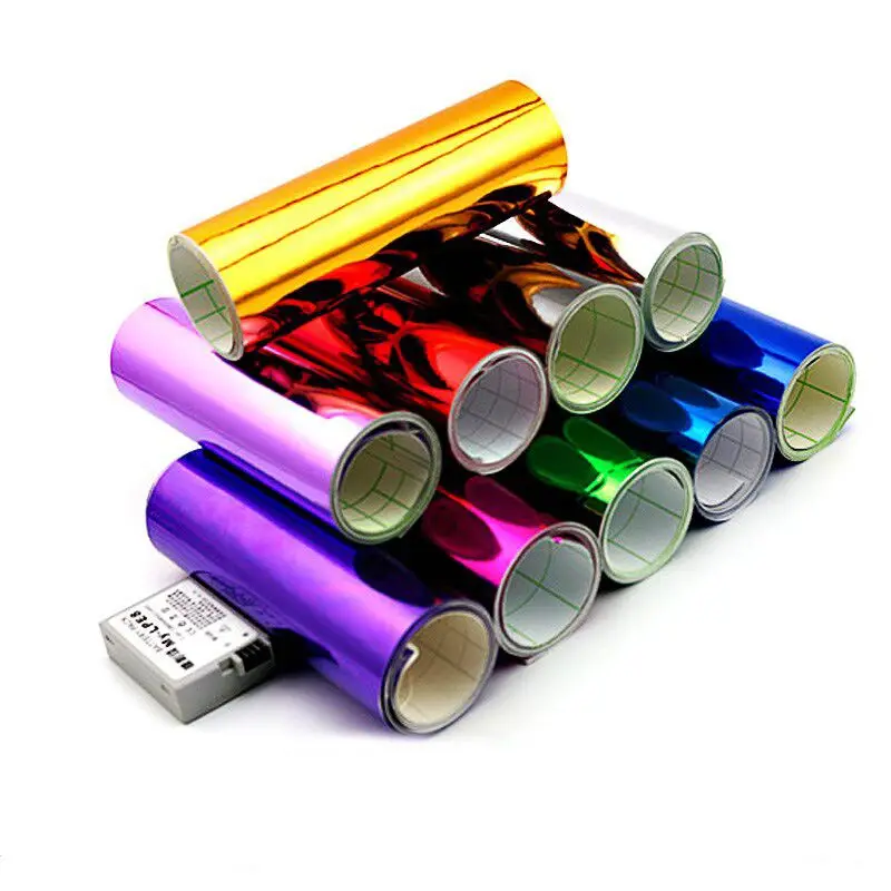 

152*60CM Car Sticker Chrome Mirror Vinyl Film Foil Glossy Colorful Car Body Films Vinyl Car Wrap Sticker Decal Air Release Film