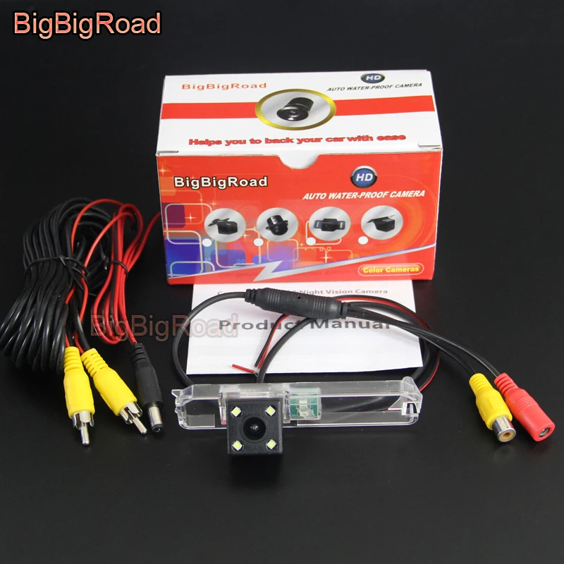 BigBigRoad для Volkswagen Lavida 2008 2009 2010 2011 Автомобильная камера заднего вида парковки с