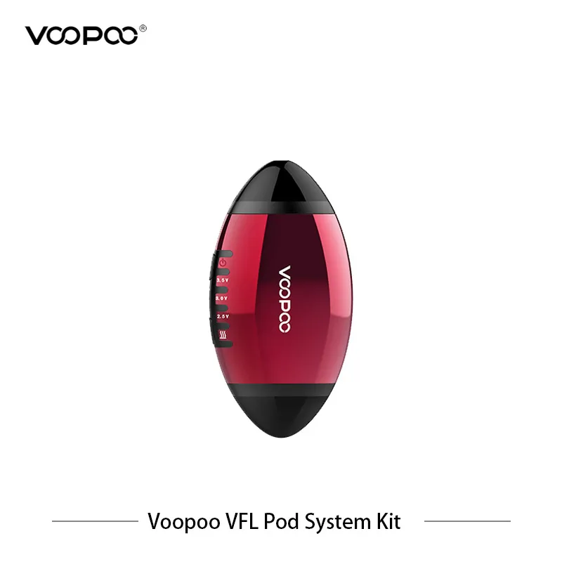 Новая электронная сигарета Voopoo VFL комплект Pod Системы Vape 650 мА/ч Батарея Макс 10w