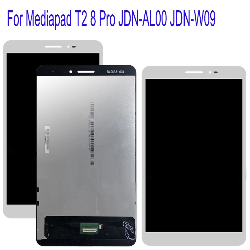 Белый 8 0 дюймов для huawei Mediapad T2 Pro JDN AL00 W09 полный ЖК дисплей Дисплей Сенсорный экран