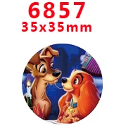 30 шт мультяшный персонаж плоское украшение из смолы PR 4770 - Цвет: 6857