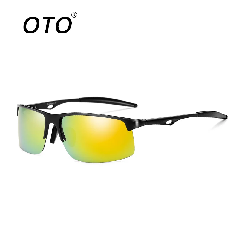 ОТО 2017 Классические Мужские поляризационные Lunettes De Soleil Алюминий магниевого ноги