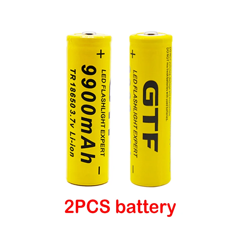 Новый 18650 батарея 3 7 V 9900mAh аккумуляторная Li Ion для светодиодного фонаря
