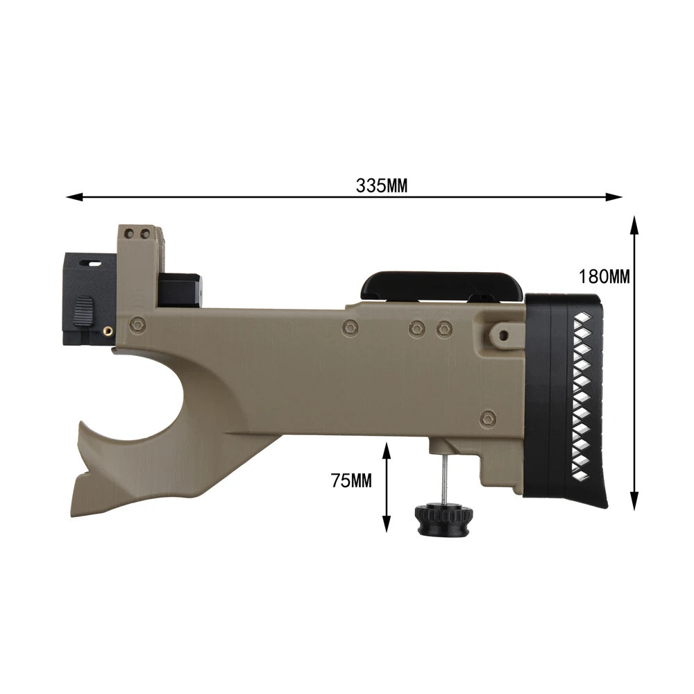 Рабочий мод F10555 3D печать через плечо L96 AWP в наличии для Nerf покрытие|Игрушечное