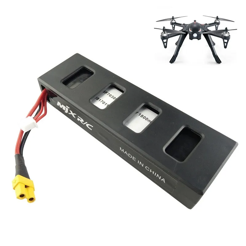 Аккумулятор для MJX R/C Bugs 3 7,4 V 1800mah 25C Li-po аккумулятор для MJX B3 RC Квадрокоптер Дрон запасные части Аксессуары 1 шт - Цвет: Белый