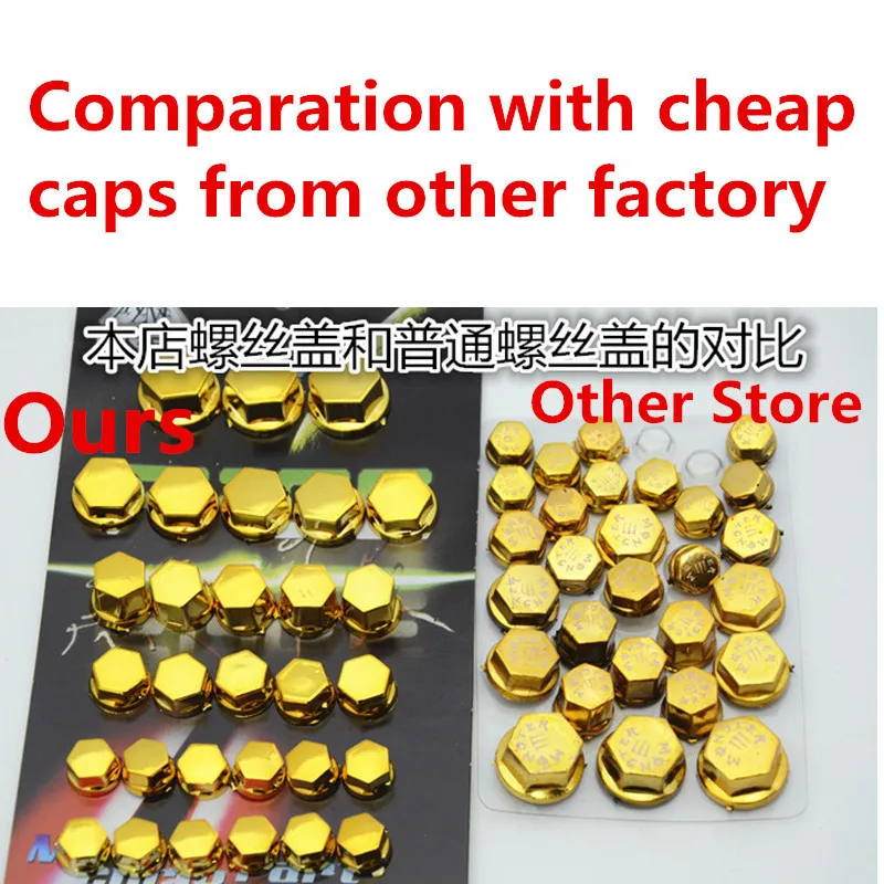 30 шт. винтовая гайка для мотоцикла крышка болта декоративная центрального